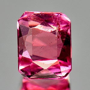 Natural Pink Tourmaline 1.16 Ct. Octagon Shape 6.4 x 5 Mm. Gemstone From Nigeria (1 of 3)