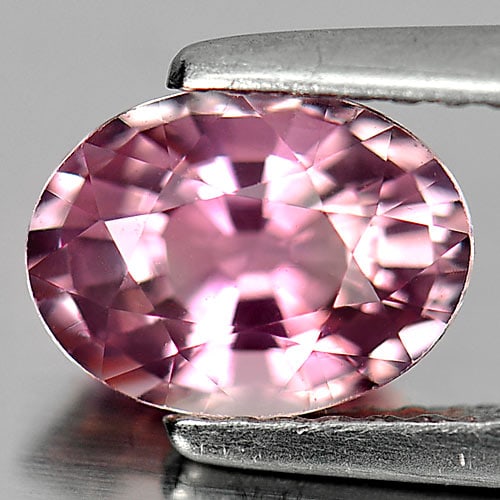 Natural Pink Tourmaline 1.34 Ct. VVS Oval Shape 8 x 6 Mm. Gemstone From Nigeria (1 of 3)