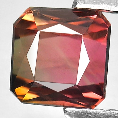 Natural Multi Color Tourmaline 1.73 Ct. VVS Octagon Shape 6.2 x 6.2 Mm. Gemstone From Nigeria: Product ID: 807226822 Product Name: Natural Tourmaline Weight: 1.73 CT. Size: 6.2 x 6.2 x 4.9 MM. Shape: Octagon Color: Bi-Color Clarity:VVS Luster: Good Gems Origin: Nigeria Treatment: Unheated Cryst