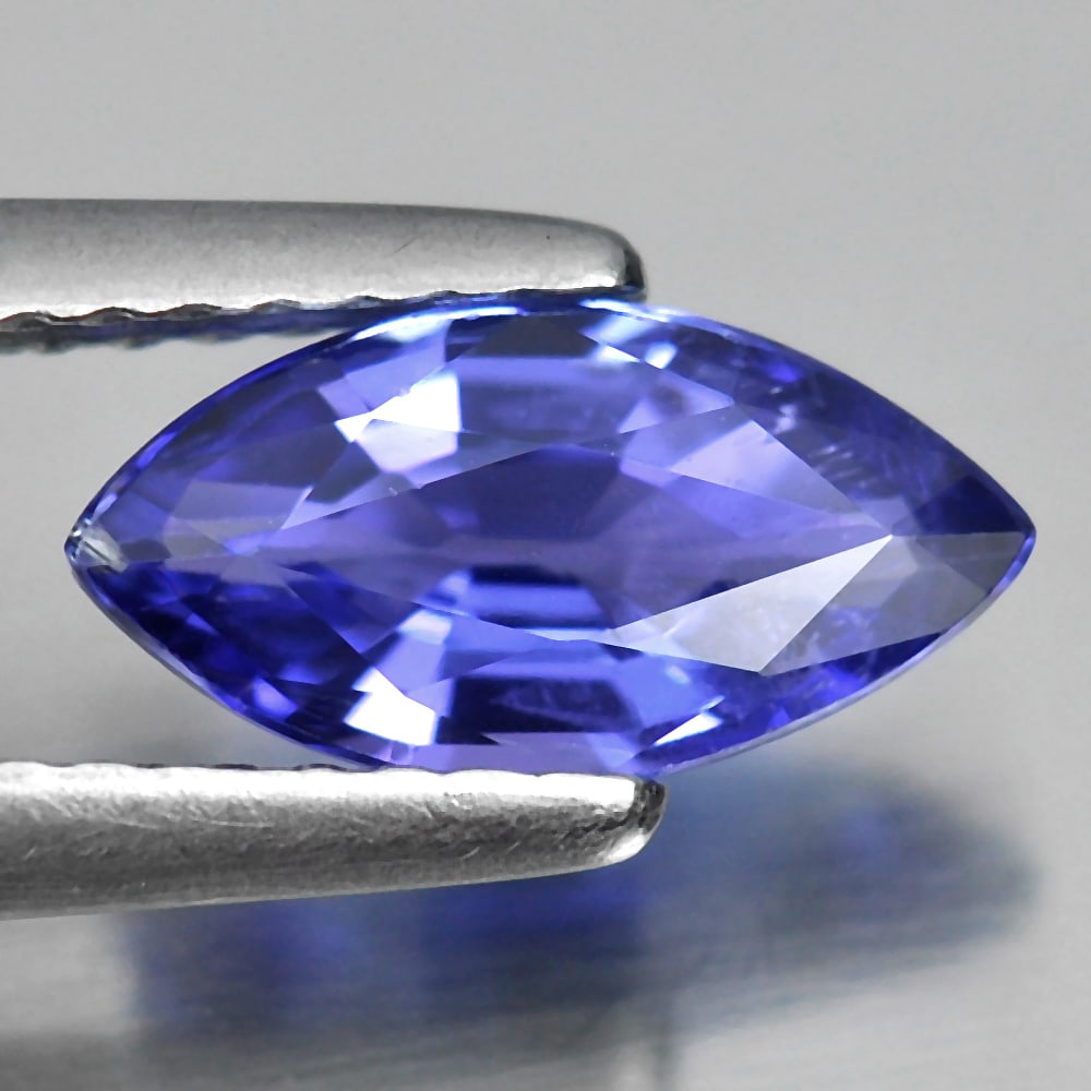 Natural Violet Blue Tanzanite 1.10 Ct. Marquise Shape 9.8 x 5 Mm. Gemstone From Tanzania: Product ID: 807009164 Product Name: Natural Tanzanite Weight: 1.10 CT. Size: 9.8 x 5 x 3.4 MM. Shape: Marquise Color: Violet Blue Clarity:VSI Luster: Very Good Gems Origin: Tanzania Treatment: Heated 