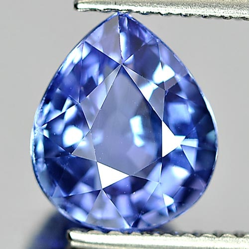 Natural Blue Tanzanite 2.25 Ct. Clean Pear Shape 9.1 x 7.7 Mm. Gemstone From Tanzania (1 of 3)