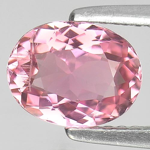 Pink Tourmaline 1.47 Ct. Oval Shape 8.5 x 6.7 Mm. Natural Unheated Gemstone From Nigeria: Product ID: 807234564 Product Name: Natural Tourmaline Weight: 1.47 CT. Size: 8.5 x 6.7 x 4.1 MM. Shape: Oval Color: Pink Clarity:VSI Luster: Very Good Gems Origin: Nigeria Treatment: Unheated Crystal