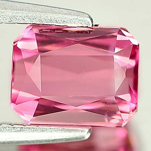 Natural Pink Tourmaline 0.99 Ct. Octagon Shape 6.2 x 4.9 Mm. Unheated Gemstone From Nigeria (1 of 3)