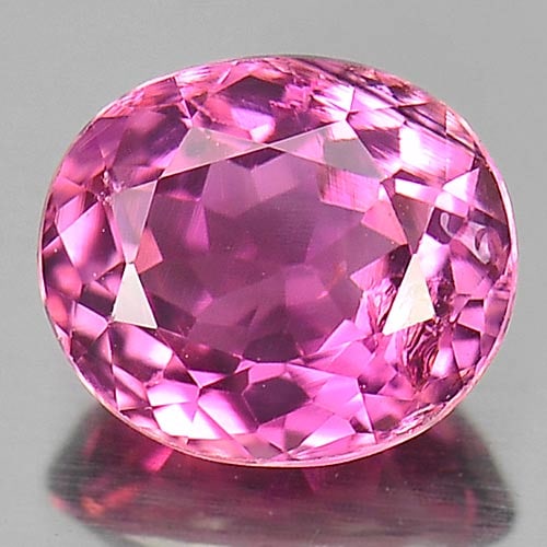 Natural Pink Tourmaline 0.82 Ct. Oval Shape 6.3 x 5.4 Mm. Gemstone From Nigeria: Product ID: 807245850 Product Name: Natural Tourmaline Weight: 0.82 CT. Size: 6.3 x 5.4 x 3.7 MM. Shape: Oval Color: Pink Clarity:VSI Luster: Good Gems Origin: Nigeria Treatment: Unheated Crystal Stru