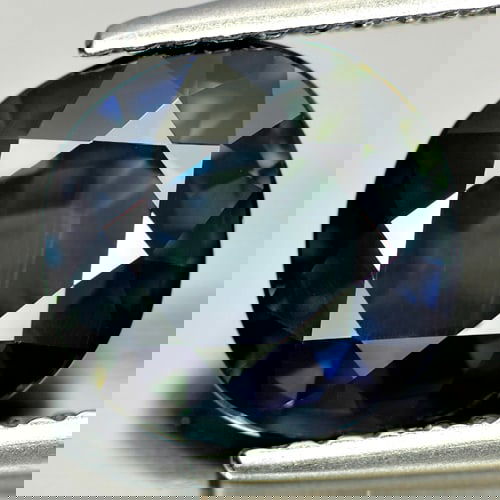 Certified Natural Blue Sapphire 3.08 Ct. Oval Shape 8.95 x 8.64 Mm. Gemstone From Thailand (1 of 3)