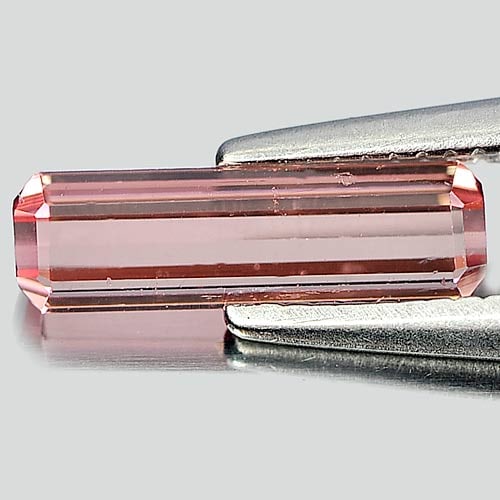 Natural Pink Tourmaline 0.74 Ct. Octagon Shape 10 x 3 Mm Gemstone From Nigeria: Product ID: 807249095 Product Name: Natural Tourmaline Weight: 0.74 CT. Size: 10 x 3 x 2.7 MM. Shape: Octagon Color: Pink Clarity:VSI Luster: Good Gems Origin: Nigeria Treatment: Unheated Crystal Stru