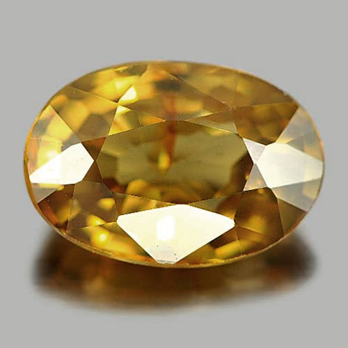 Natural Yellow Zircon 2.08 Ct. Oval Shape Size 8.5 x 5.9 Mm. Gemstone From Cambodia: Product ID: 807729369 Product Name: Natural Zircon Weight: 2.08 CT. Size: 8.5 x 5.9 x 3.8 MM. Shape: Oval Color: Yellow Clarity:VSI Luster: Good Gems Origin: Cambodia Treatment: Heated Crystal Structu