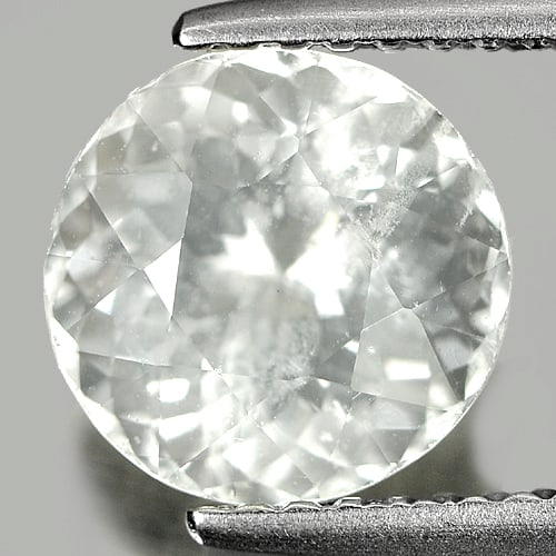 Natural White Aquamarine 2.01 Ct. Round Shape 8.2 Mm. Gemstone From Brazil: Product ID: 800803986 Product Name: Natural Aquamarine Weight: 2.01 CT. Size: 8.2 x 8 x 5.8 MM. Shape: Round Color: White Clarity:VSI Luster: Good Gems Origin: Brazil Treatment: Unheated Crystal Struc