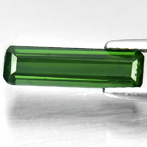 Green Tourmaline 1.42 Ct. Octagon Shape 13.9 x 3.9 Mm. Natural Gemstone From Nigeria: Product ID: 807242932 Product Name: Natural Tourmaline Weight: 1.42 CT. Size: 13.9 x 3.9 x 2.9 MM. Shape: Octagon Color: Green Clarity:VSI Luster: Good Gems Origin: Nigeria Treatment: Unheated Crystal