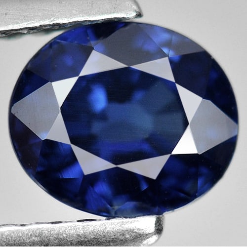 Natural Blue Sapphire 1.27 Ct. Oval Shape 6.4 x 5.5 Mm. Gemstone From Thailand: Product ID: 806008748 Product Name: Natural Blue Sapphire Weight: 1.27 CT. Size: 6.4 x 5.5 x 4.3 MM. Shape: Oval Color: Blue Clarity:VSI Luster: Very Good Gems Origin: Thailand Treatment: Heated Cryst