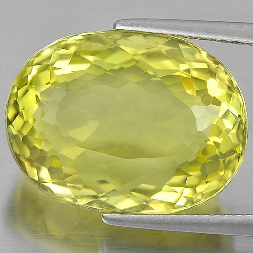 Natural Quartz Yellow Lemon 18.11 Ct. VVS Oval Shape 19 x 14.2 Mm. Unheated Gemstone From Brazil: Product ID: 805528973 Product Name: Natural Quartz Weight: 18.11 CT. Size: 19 x 14.2 x 10.3 MM. Shape: Oval Color: Yellow Clarity:VVS Luster: Very Good Gems Origin: Brazil Treatment: Unheated Crystal 