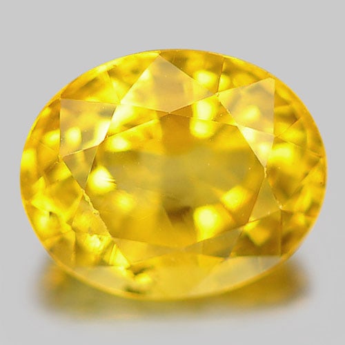 Natural Yellow Sapphire 0.79 Ct. Oval Shape 5.8 x 4.8 Mm Gemstone From Thailand: Product ID: 806159478 Product Name: Natural Yellow Sapphire Weight: 0.79 CT. Size: 5.8 x 4.8 x 3.3 MM. Shape: Oval Color: Yellow Clarity:VSI Luster: Good Gems Origin: Thailand Treatment: Heated Crysta