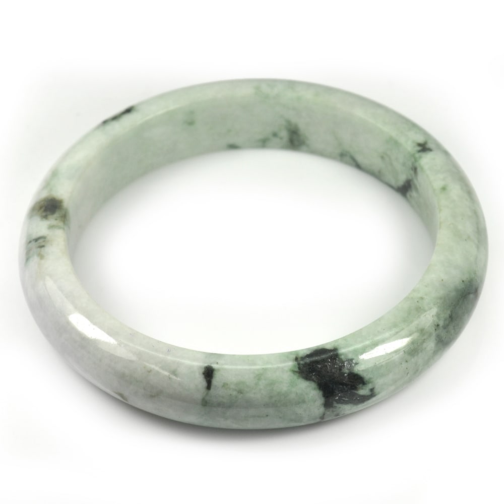 Natural Multi-Color Jade Bangle 328.86 Ct. Gemstone Unheated From Thailand (1 of 3)