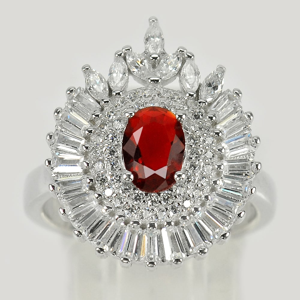 925 Sterling Silver Ring Jewelry 5.11 Grams Size 6: Product ID: 200108164 Product Type: 925 Sterling Silver Fine Jewelry Jewelry Weight: 5.11 Grams. Ring Size: 6 Resizable(Fee) Gemstones Color: Orange Metal: Solid Silver 92.5%. Gemstone Detail: Orange 
