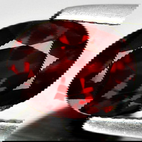 Natural Orangish Red Spessartine Garnet 2.33 Ct. Oval Shape 8.3 x 6.4 Mm. Gemstone Unheated (1 of 3)