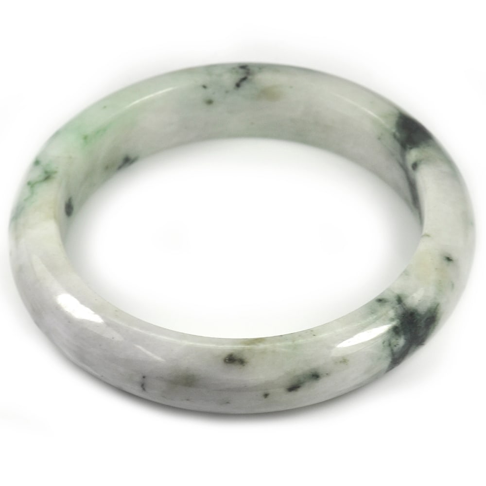 Natural Multi-Color Jade Bangle 366.03 Ct. Gemstone Unheated (1 of 3)