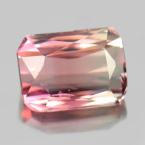 Natural Pink Tourmaline 0.95 Ct. VVS Octagon Shape 6.4 x 4.7 Mm. Gemstone From Nigeria (1 of 3)