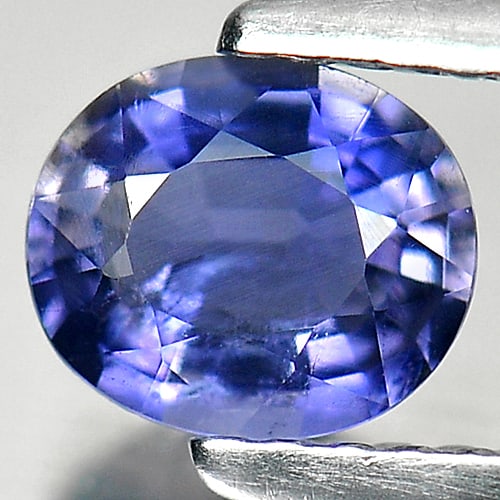 Natural Violet Blue Iolite 0.55 Ct. Oval Shape 6.2 x 5.3 Mm. Gemstone Unheated From Madagascar: Product ID: 803802765 Product Name: Natural Iolite Weight: 0.55 CT. Size: 6.2 x 5.3 x 3.2 MM. Shape: Oval Color: Violet Blue Clarity:SI Luster: Good Gems Origin: Madagascar Treatment: Unheated Crystal