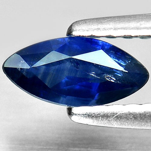 Natural Blue Sapphire 0.49 Ct. Marquise Shape 7.5 x 3.6 Mm Gemstone From Thailand: Product ID: 806008738 Product Name: Natural Blue Sapphire Weight: 0.49 CT. Size: 7.5 x 3.6 x 2.3 MM. Shape: Marquise Color: Blue Clarity:SI Luster: Good Gems Origin: Thailand Treatment: Heated Crystal