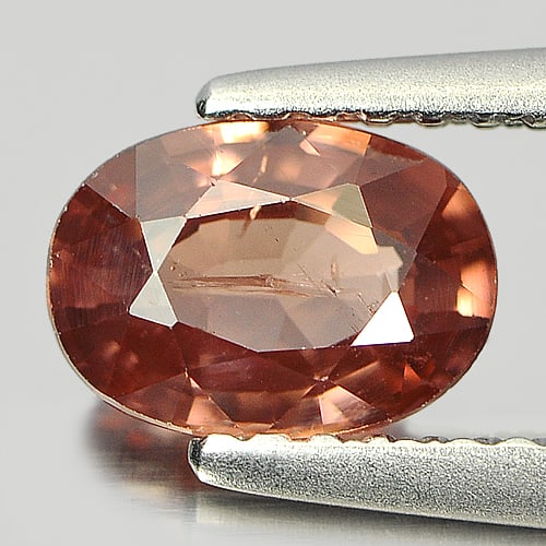 Natural Imperial Zircon 1.20 Ct. Oval Shape 7.1 x 5.1 Mm Gemstone From Cambodia: Product ID: 807725962 Product Name: Natural Zircon Weight: 1.20 CT. Size: 7.1 x 5.1 x 3 MM. Shape: Oval Color: Imperial Clarity:SI Luster: Good Gems Origin: Cambodia Treatment: Heated Crystal Structur