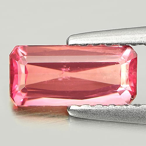 Natura Pink Tourmaline 0.91 Ct. Octagon Shape 8.5 x 4 x 3 Mm. Unheated Gemstone From Nigeria: Product ID: 807233977 Product Name: Natural Tourmaline Weight: 0.91 CT. Size: 8.5 x 4 x 3 MM. Shape: Octagon Color: Pink Clarity:VSI Luster: Good Gems Origin: Nigeria Treatment: Unheated Crystal Struc