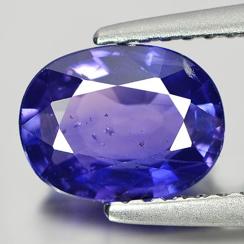 Certified Natural Unheated Color Change Sapphire 1.60 Ct. Oval Shape 8.08 x 6.19 Mm. Gemstone From (1 of 3)