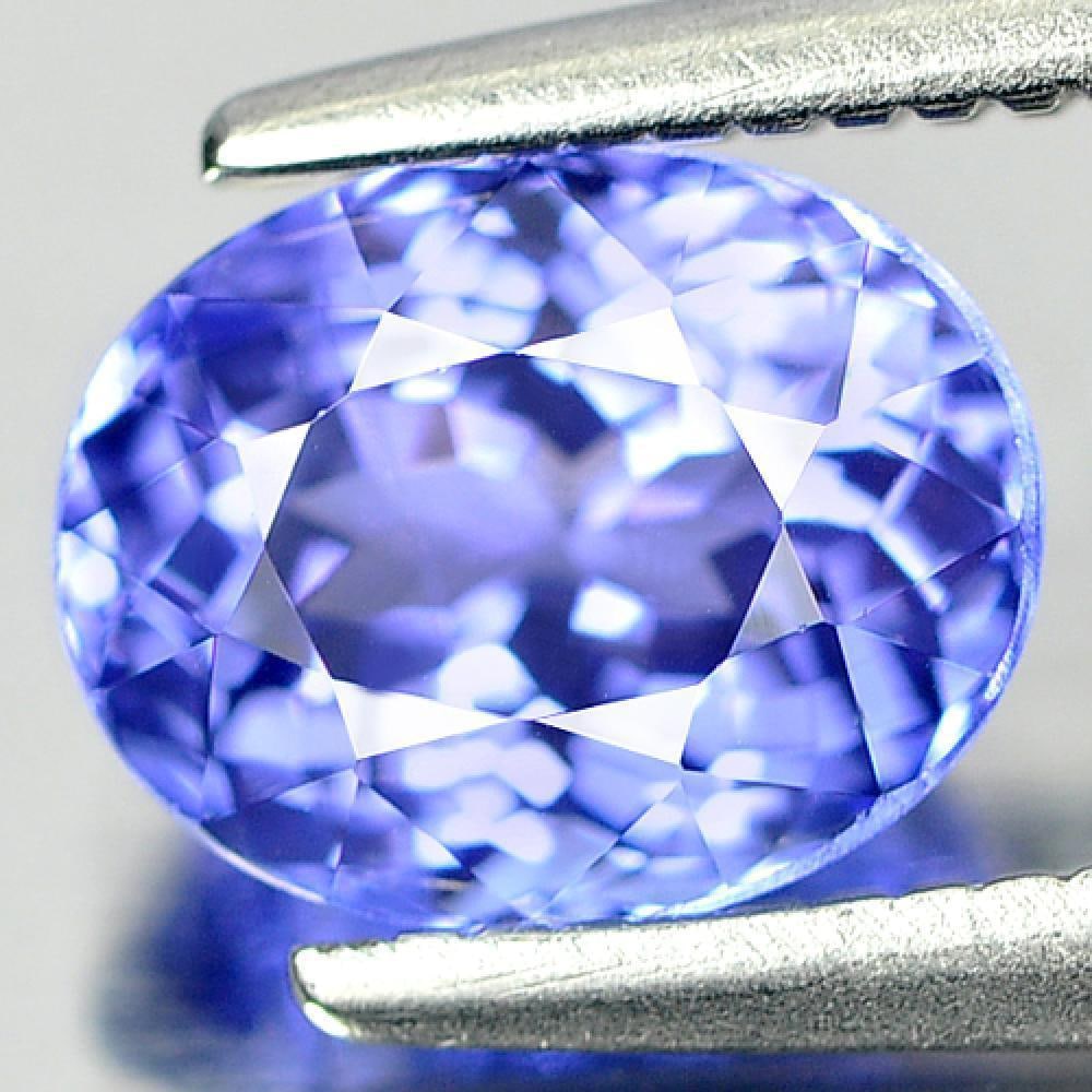 Natural Violetish Blue Tanzanite 1.32 Ct. VVS Oval Shape 7.1 x 5.7 Mm. Gemstone From Tanzania: Product ID: 807006119 Product Name: Natural Tanzanite Weight: 1.32 CT. Size: 7.1 x 5.7 x 4.7 MM. Shape: Oval Color: Blue Clarity:VVS Luster: Very Good Gems Origin: Tanzania Treatment: Heated Crystal S