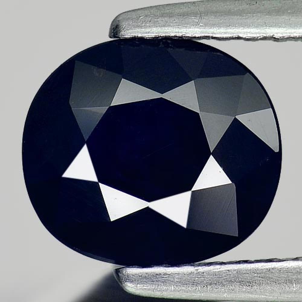 Natural Blue Sapphire 1.95 Ct. Oval Shape 7.8 x 6.9 Mm. Gemstone From Thailand: Product ID: 806007964 Product Name: Natural Blue Sapphire Weight: 1.95 CT. Size: 7.8 x 6.9 x 4 MM. Shape: Oval Color: Blue Clarity:VSI Luster: Good Gems Origin: Thailand Treatment: Heated Crystal Stru
