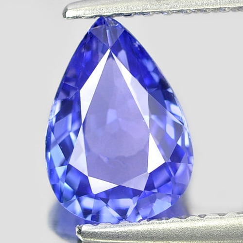 Natural Violetish Blue Tanzanite 1.56 Ct. Pear Shape 9.2 x 6.5 Mm. Gemstone From Tanzania: Product ID: 807006101 Product Name: Natural Tanzanite Weight: 1.56 CT. Size: 9.2 x 6.5 x 3.9 MM. Shape: Pear Color: Violetish Blue Clarity:VSI Luster: Very Good Gems Origin: Tanzania Treatment: Heated
