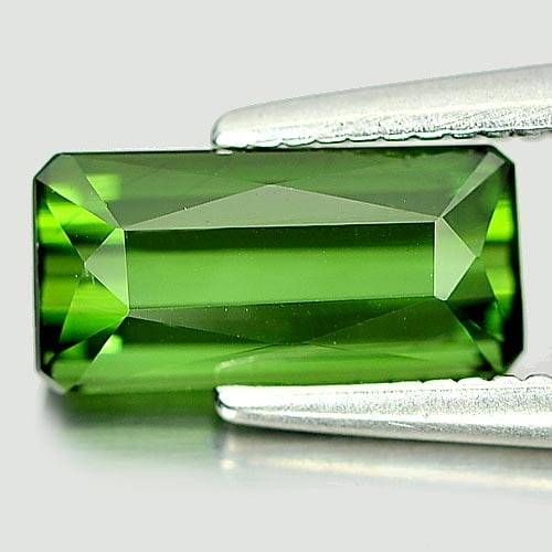 Natural Green Tourmaline 1.20 Ct. Octagon Shape 9 x 4.4 Mm. Gemstone From Nigeria: Product ID: 807245574 Product Name: Natural Tourmaline Weight: 1.20 CT. Size: 9 x 4.4 x 3.4 MM. Shape: Octagon Color: Green Clarity:VSI Luster: Good Gems Origin: Nigeria Treatment: Unheated Crystal St