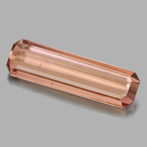 Natural Pink Tourmaline 0.88 Ct. Octagon Shape 11.4 x 3.4 Mm. Gemstone From Nigeria (1 of 3)