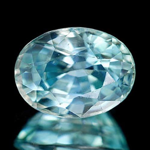 Natural Blue Zircon 2.63 Ct. VVS Oval Shape 8.4 x 6.4 Mm. Gemstone From Cambodia: Product ID: 107702955 Product Name: Natural Zircon Weight: 2.63 CT. Size: 8.4 x 6.4 x 5 MM. Shape: Oval Color: Blue Clarity:VVS Luster: Good Gems Origin: Cambodia Treatment: Heated Crystal Structure: