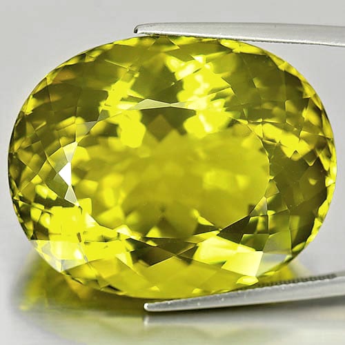 Natural Yellow Lemon Quartz 83.47 Ct. Clean Oval Shape 32 x 25 Mm. Unheated Gemstone: Product ID: 805524882 Product Name: Natural Quartz Weight: 83.47 CT. Size: 32 x 25 x 18.1 MM. Shape: Oval Color: Yellow Clarity:IF Luster: Very Good Gems Origin: Brazil Treatment: Unheated Crystal Str