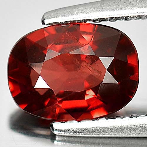 Natural Purplish Red Rhodolite Garnet 1.07 Ct. Oval Shape 7.1 x 5.3 Mm Gemstone From Madagascar: Product ID: 802923446 Product Name: Natural Rhodolite Weight: 1.07 CT. Size: 7.1 x 5.3 x 3.2 MM. Shape: Oval Color: Purplish Red Clarity:VSI Luster: Good Gems Origin: Mardagascar Treatment: Unheated C