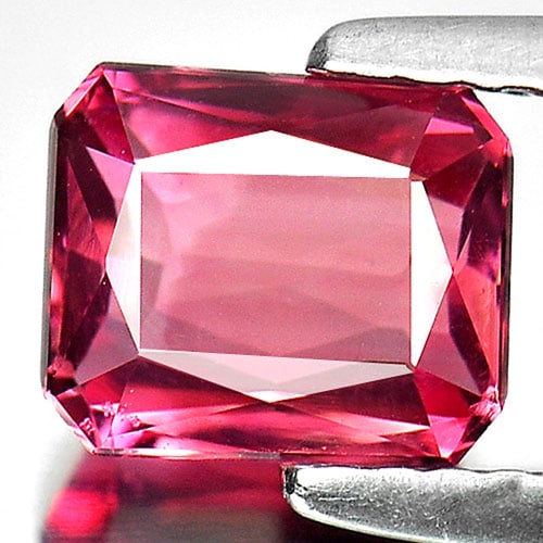 Natural Pink Tourmaline 1.42 Ct. VS Octagon Shape 6.8 x 5.7 Mm. Unheated Gemstone From Nigeria (1 of 3)