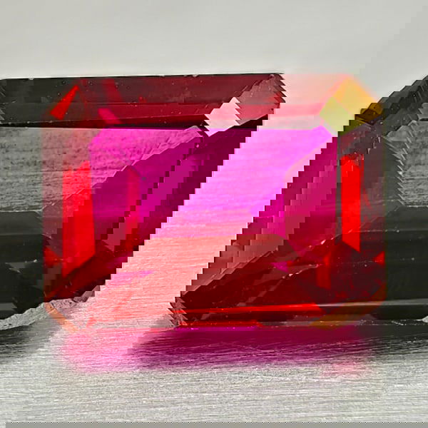 Natural Pink Peony Color Topaz 2.06 Ct. Octagon Shape 8.3 x 6. 2 Mm Gemstone From Brazil: Product ID: 807167848 Product Name: Natural Topaz Weight: 2.06 CT. Size: 8.3 x 6.2 x 4 MM. Shape: Octagon Color: Peony Clarity:IF Luster: Very Good Gems Origin: Brazil Treatment: Treated Crystal Struc