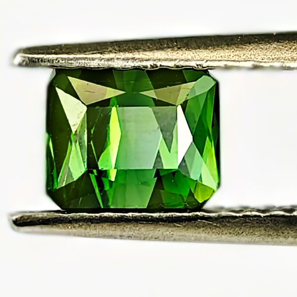 Natural Green Tourmaline 1.08 Ct. Octagon Shape 4.7 x 5.7 Mm Gemstone From Nigeria: Product ID: 807250175 Product Name: Natural Tourmaline Weight: 1.08 CT. Size: 4.7 x 5.7 x 4.4 MM. Shape: Octagon Color: Green Clarity:VSI Luster: Good Gems Origin: Nigeria Treatment: Unheated Crystal 