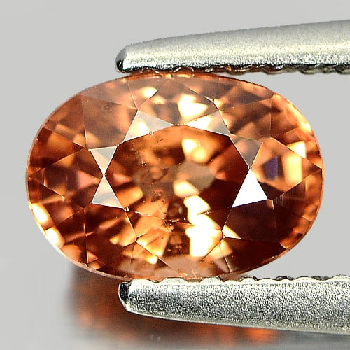 Natural Imperial Zircon 1.39 Ct. Oval Shape 7 x 5 Mm. Gemstone From Cambodia: Product ID: 807725940 Product Name: Natural Zircon Weight: 1.39 CT. Size: 7 x 5 x 4 MM. Shape: Oval Color: Imperial Clarity:SI Luster: Good Gems Origin: Cambodia Treatment: Heated Crystal Structure: T