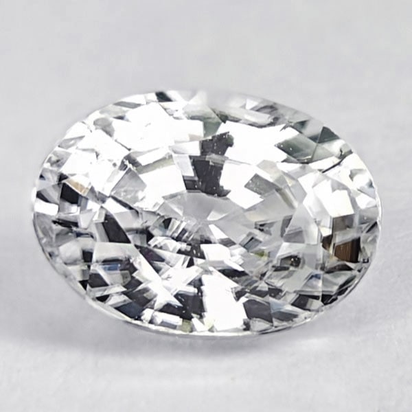 Natural White Zircon 1.47 Ct. Oval Shape 7.2 x 5.1 Mm. Gemstone From Cambodia: Product ID: 807742843 Product Name: Natural Zircon Weight: 1.47 CT. Size: 7.2 x 5.1 x 4 MM. Shape: Oval Color: White Clarity:VSI Luster: Good Gems Origin: Cambodia Treatment: Heated Crystal Structure:
