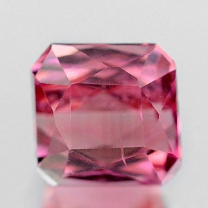 Natural Purplish Pink Tourmaline 0.85 Ct. Octagon Shape 5.1 x 5 Mm Gemstone From Nigeria (1 of 3)