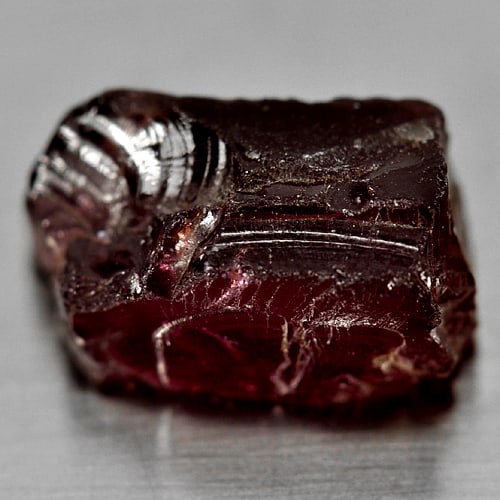 Natural Unheated Purplish Pink Rhodolite Garnet 8.70 Ct. Rough Shape 13.2 x 6.9 Mm. Gemstone From (1 of 3)