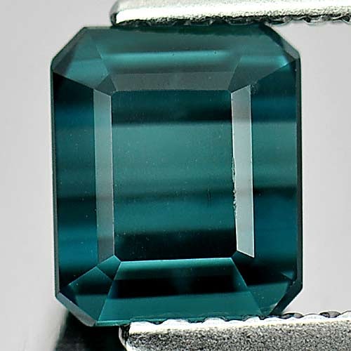 Natural Greenish Blue Tourmaline 1.33 Ct. Clean Octagon Shape 6.6 x 5.5 Mm. Gemstone From Nigeria: Product ID: 807234411 Product Name: Natural Tourmaline Weight: 1.33 CT. Size: 6.6 x 5.5 x 4 MM. Shape: Octagon Color: Greenish Blue Clarity:IF Luster: Good Gems Origin: Nigeria Treatment: Unheated Cry