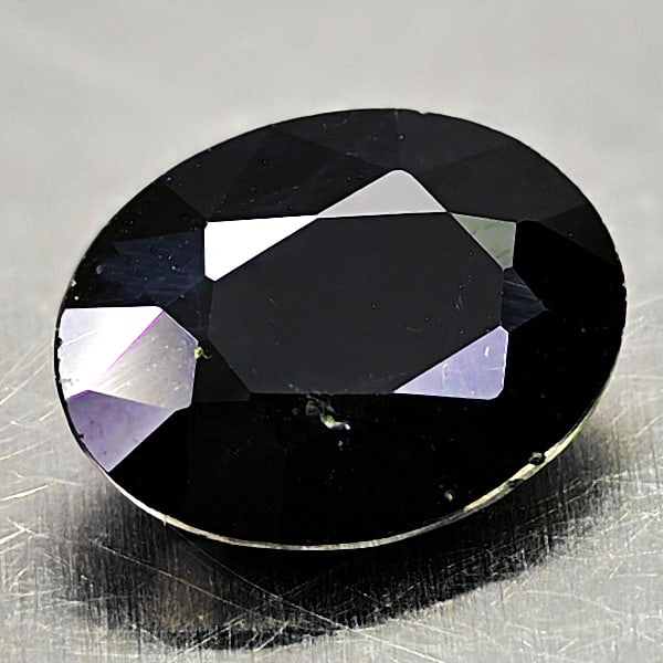 Natural Black Sapphire 1.55 Ct. Oval Shape 8.5 x 6.5 Mm Gemstone From Australia: Product ID: 806161865 Product Name: Natural Black Sapphire Weight: 1.55 CT. Size: 8.5 x 6.5 x 3.3 MM. Shape: Oval Color: black Clarity:Opaque Luster: Very Good Gems Origin: Australia Treatment: Heated