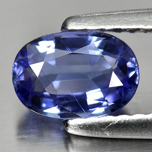Natural Violetish Blue Tanzanite 0.88 Ct. Oval Shape 7.1 x 5 x 3 Mm. Gemstone From Tanzania: Product ID: 807001469 Product Name: Natural Tanzanite Weight: 0.88 CT. Size: 7.1 x 5 x 3 MM. Shape: Oval Color: Blue Clarity:VSI Luster: Very Good Gems Origin: Tanzania Treatment: Heated Crystal Struc