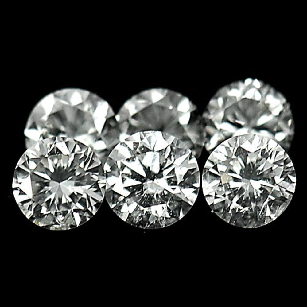 Natural Loose Diamond 0.14 Ct. 6 Pcs. Round Brilliant Cut 1.8 Mm. Unheated From Belgium: Product ID: 802102780 Product Name: Natural Natural Diamond Weight: 0.14 CT. Size: 1.8 x 1.8 x 1.1 MM. Shape: Round Brilliant Cut Color: D Clarity:VVS Luster: Scintillating Gems Origin: Belgium Treatm
