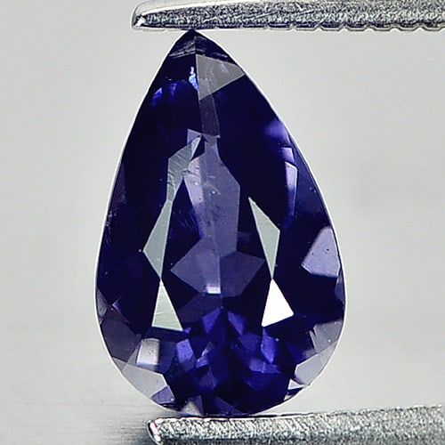 Natural Violet Blue Iolite 1.11 Ct. Pear Shape 9.3 x 5.9 Mm. 9.3 x 5.9 Mm. Gemstone From Madagascar: Product ID: 803803839 Product Name: Natural Iolite Weight: 1.11 CT. Size: 9.3 x 5.9 x 4.3 MM. Shape: Pear Color: Violet Blue Clarity:SI1 Luster: Good Gems Origin: Madagascar Treatment: Unheated Crysta