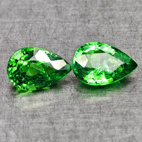 Natural Orangish Red Garnet 3.00 Ct. 10 Pcs Baguette Shape 5.1 x 3.1 Mm Gemstones From Tanzania (1 of 3)