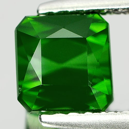 Natural Green Tourmaline 1.53 Ct. Octagon Shape 5.9 x 5.5 Mm Gemstone From Nigeria (1 of 3)