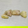 Natural Yellow Green Sphene 26.56 Ct. 4 Pcs Rough Mixed Shape 12.5 x 12.6 Mm Gemstone From