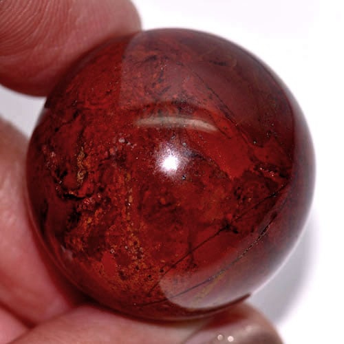 Natural Red Jasper 114.34 Ct. Round Cabochon 25 Mm. Gemstone From United States: Product ID: 807804646 Product Name: Natural Agate Weight: 114.34 CT. Size: 25 x 25 MM. Shape: Round Cabochon Color: Red Clarity:Opaque Luster: Good Gems Origin: United States Treatment: Unheated Cryst